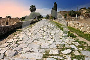 Carthage - Ancient Roman paved