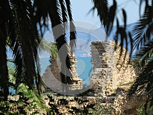 Carthago ruins of capital city of the ancient Carthaginian civilization. UNESCO World Heritage Site