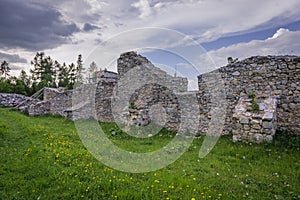 Monastery ruins in Slovak Paradise