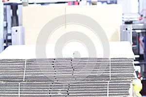 Carton / Box in conveyor of Erector Machine