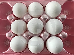 Carton of Fresh Grade A Eggs