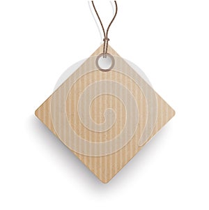 Carton Hanging Quadratic Price Sticker