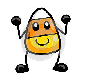 Cartoon Adorable Candy Corn