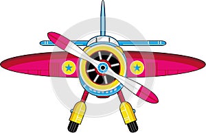 Cartoon Aeroplane