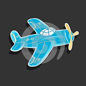 Cartoon Airplane Vector