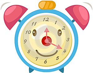 Cartoon alarm clock