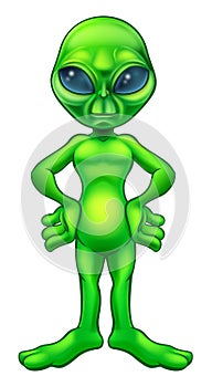 Cartoon Alien