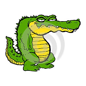 Cartoon Alligator