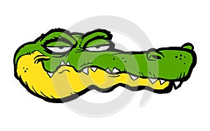 Cartoon Alligator