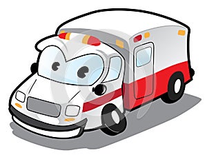 Cartoon Ambulance