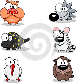 Cartoon animals