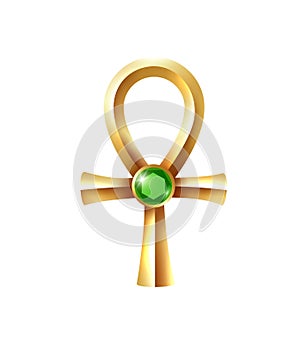 Cartoon Ankh Illustration