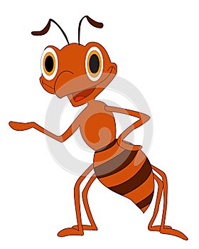 Cartoon ant