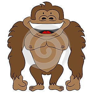 Cartoon Ape