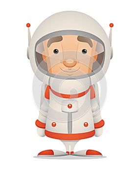 Cartoon Astronaut