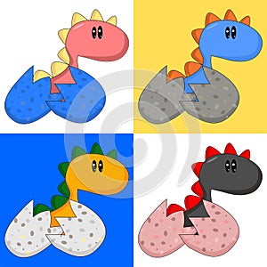 Cartoon Baby Dinosaur/Dragon