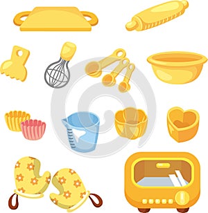 Cartoon Bake tool icon