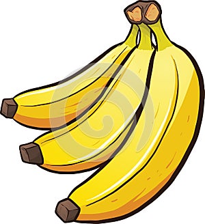 Cartoon bananas