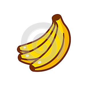 Cartoon bananas illustration photo