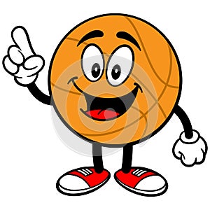 Cartoon Basketball Talking