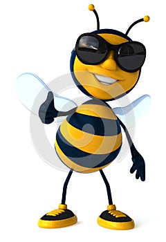 Cartoon bee