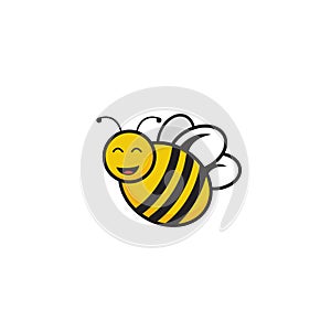 Cartoon bee vector