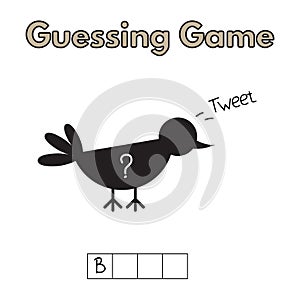 Cartoon Bird Guessing Game