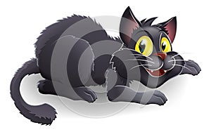 Cartoon Black Cat