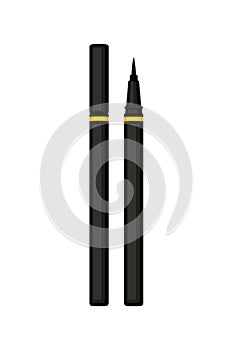 Cartoon black waterproof eyeliner pen