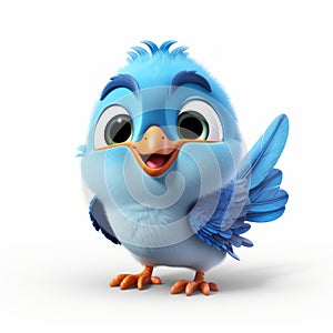 Cartoon Blue Bird Hd Wallpaper Downloads