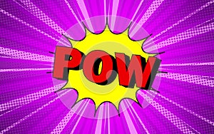 Cartoon, Boom explosion Comic Speech Bubble