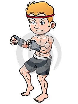 Cartoon boxing