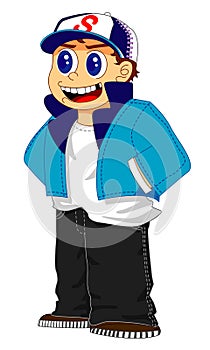Cartoon boy