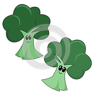 Cartoon Broccoli