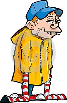 Cartoon of a Bucktooth Loser