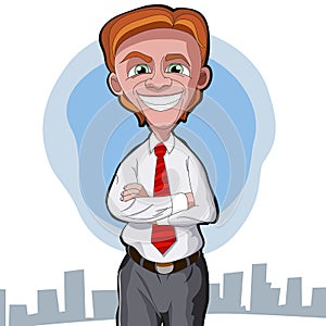 Cartoon Businessman