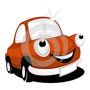 Cartoon car