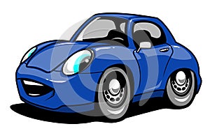 Cartoon car