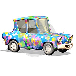 Cartoon car No. 17