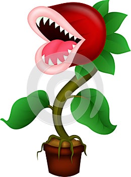 Cartoon Carnivorous plant