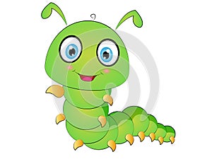 Cartoon Caterpillar Clip Art