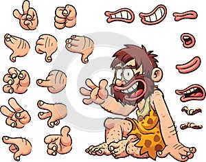 Cartoon caveman