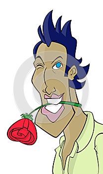 Cartoon character Don Juan photo