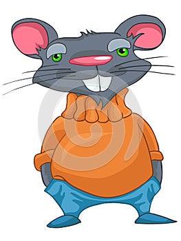 Cartoon Character Rat