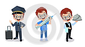 cartoon Characters Of Different Professions