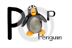 Cartoon characters, Penguin isolated on white background