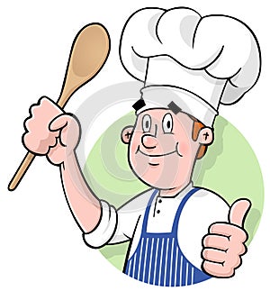 Cartoon Chef Logo
