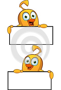 Cartoon Chick Character