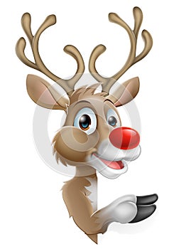 Cartoon Christmas Reindeer