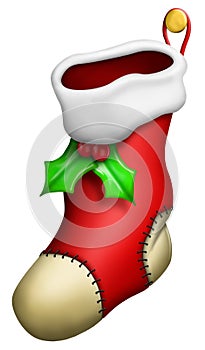 Cartoon Christmas Stocking